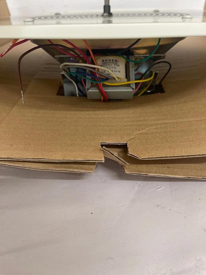 Used Bogen S86T725PG8WBRVK Speaker - 4 W RMS - Off White (S86T725PG8WBRVK)