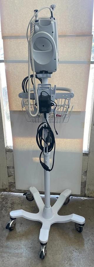 Used Welch Allyn 42MTB Vital Signs Monitor w/ Stand, Accessories