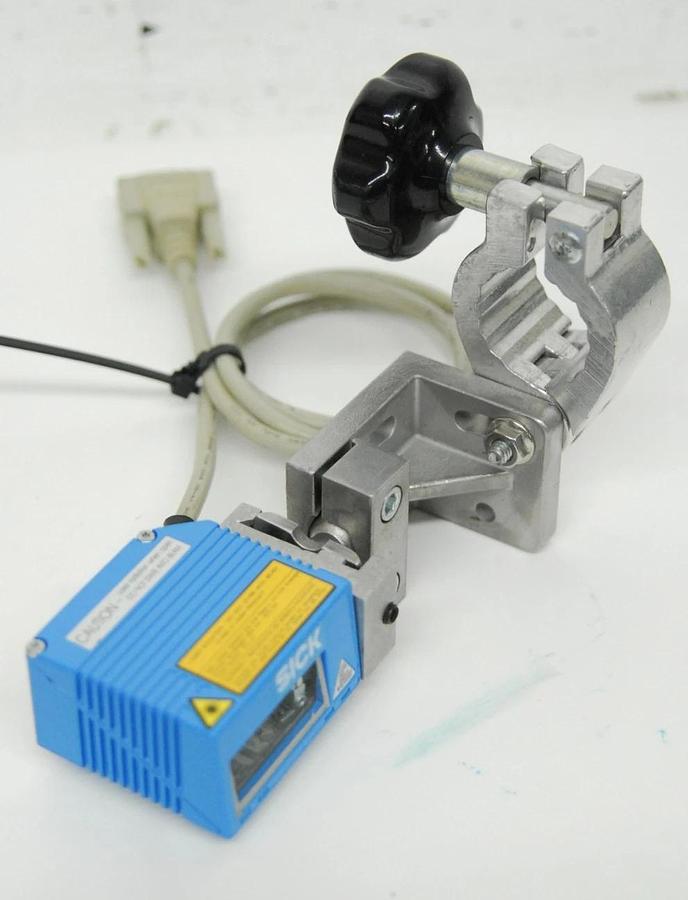 Used SICK CLV421-1010 1022616 Long Range Barcode Scanner (2"-29" Range)