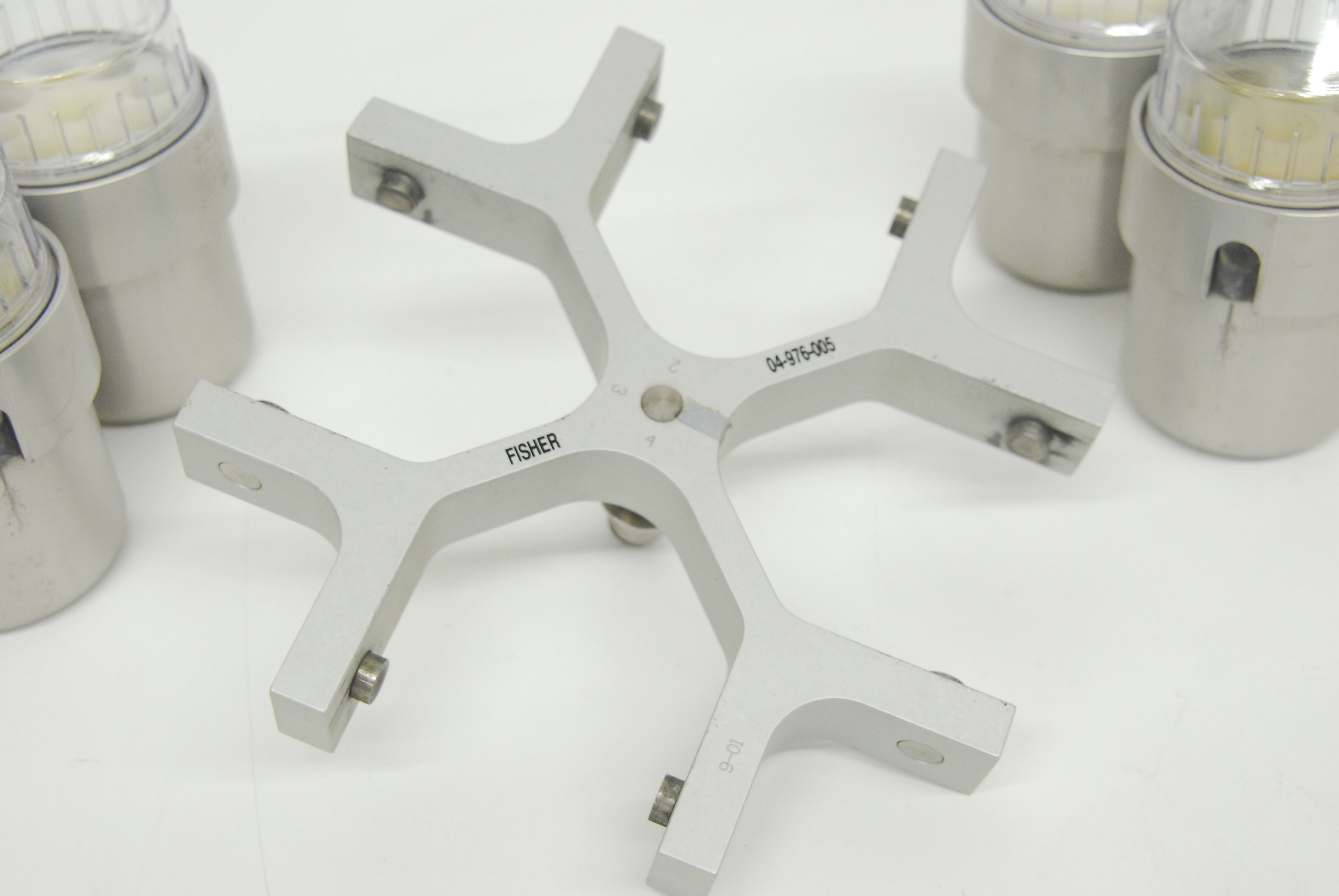 Used Fisher 04-976-005 Swinging-Bucket Rotor, 04-976-007D Inserts, IEC 51130 Buckets