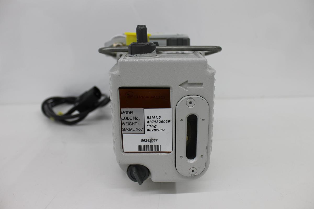 Used Edwards E2M1.5 Rotary Vane Dual Stage Vacuum Pump