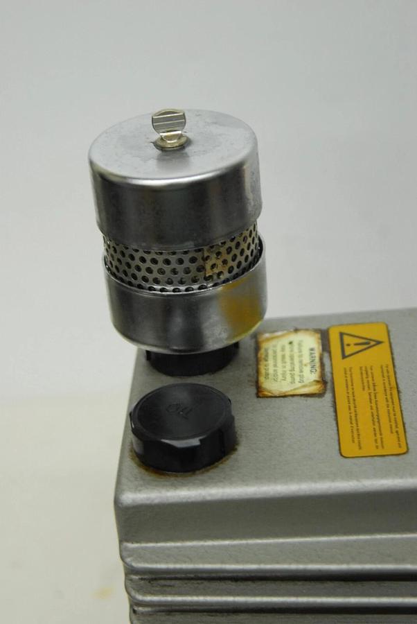 Used Savant VP100 Two Stage Rotary Vane Vacuum Pump W/ Franklin 1/2 HP Motor - Tested