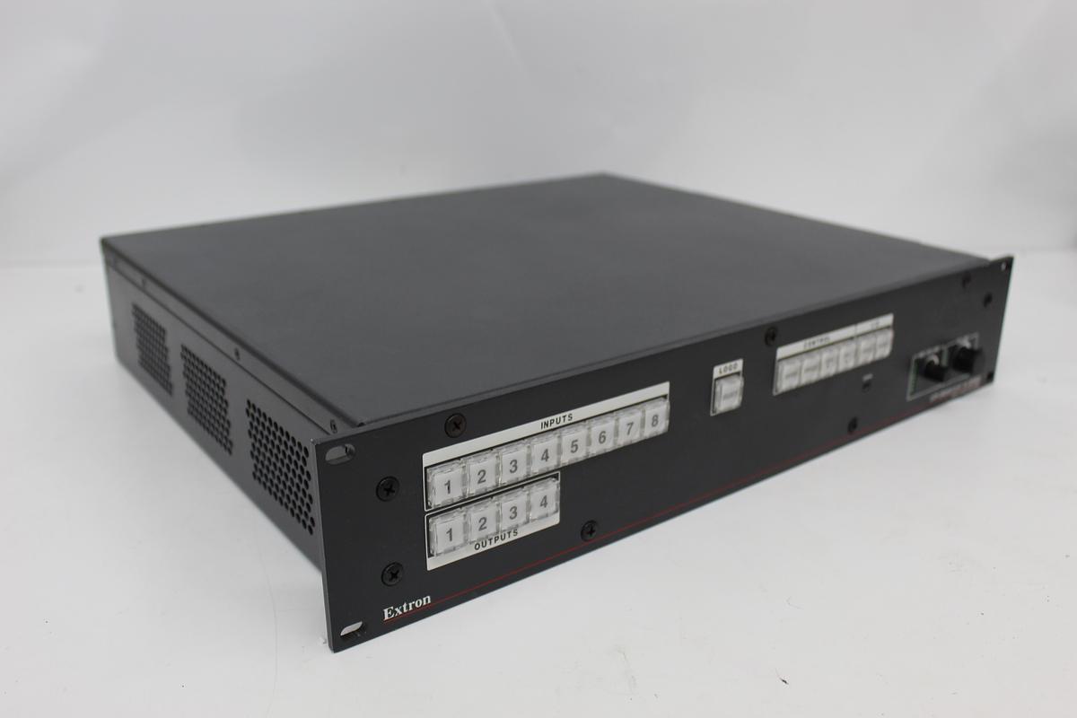 Used Extron DTP CrossPoint 4K Series 82 1735 Presentation Matrix Switcher