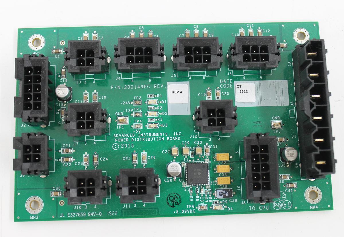 Used Advanced Instruments 200149PC Power distribution Board [Luminex 200]