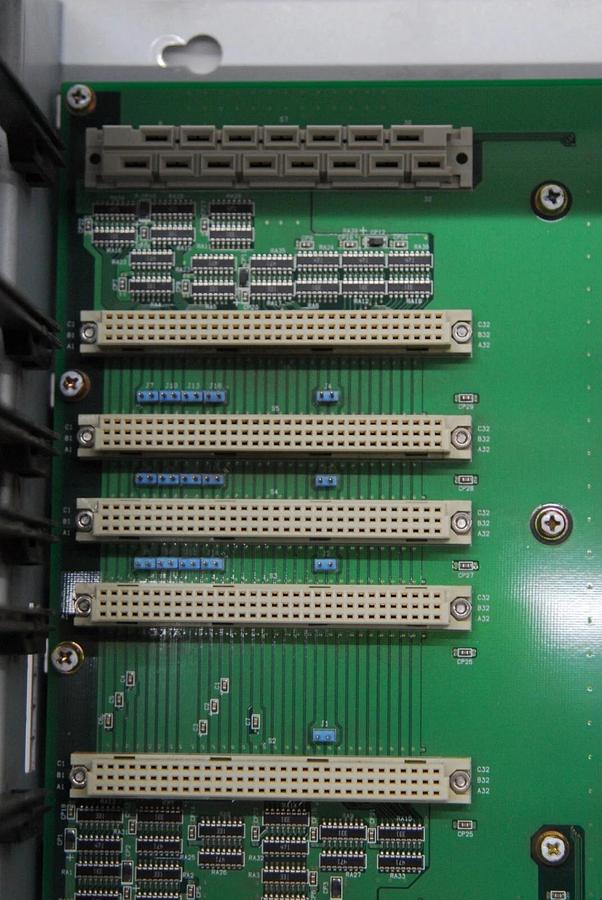 Used Kawasaki 1KX-55 Robotic Control Rack/Backplane W/ Fans  (ZZX130L,D32F-A001)