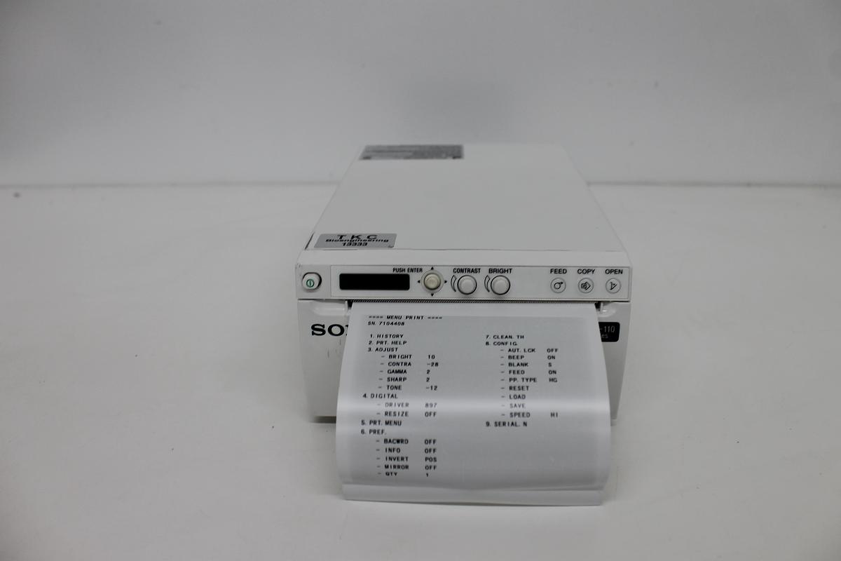 Used SONY UP-D898MD Digital Graphic Printer for GE Voluson E6/E8