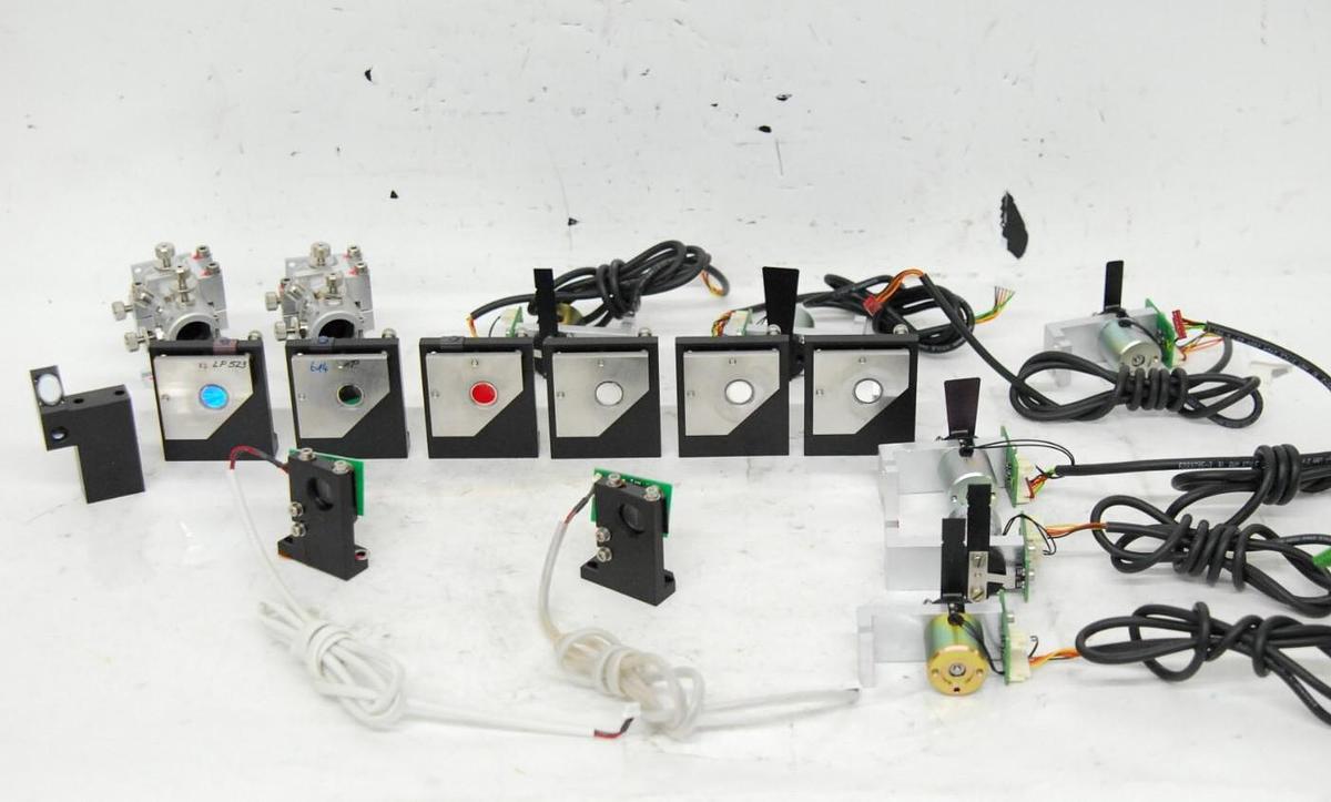 Used Zeiss LSM510 Laser Module - Fiber Coupler, Filters, Shutters, Optics, Mirrors