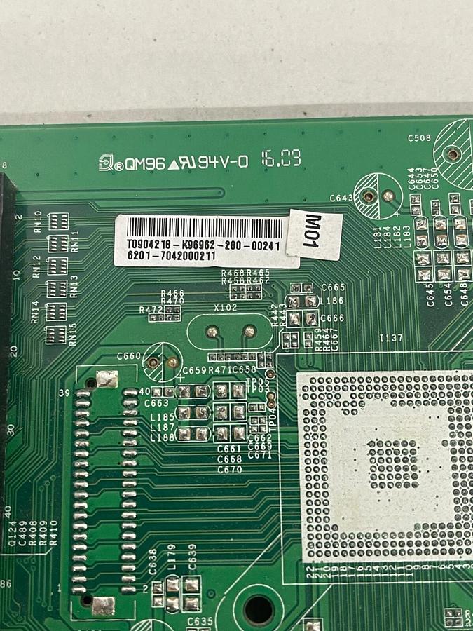 Used ViewSonic 6201-7042000211 Main Board W/ 2202537301p Board