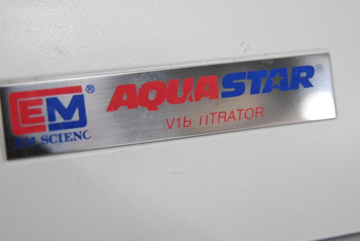 Used EM AquaStar V1B Titrator System