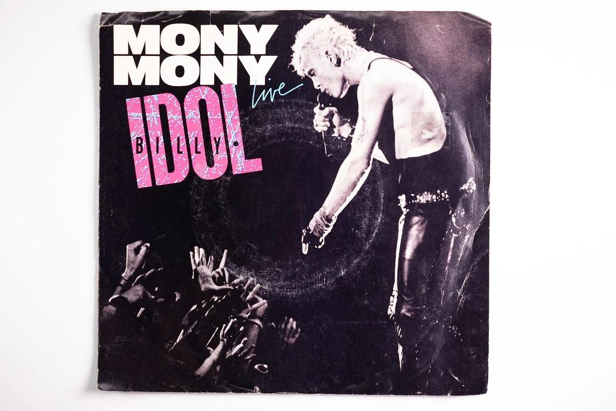 Used Billy Idol, Mony Mony Live 45 Record