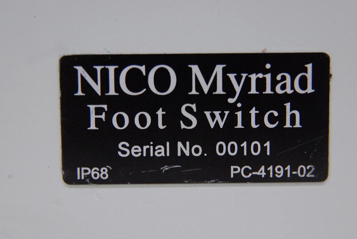 Used NICO Myriad PC-4191-02 Foot Switch (NN-7000)