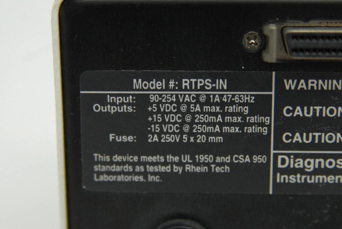 Used Diagnostic Instruments RTPS-IN Spot RT Power Supply
