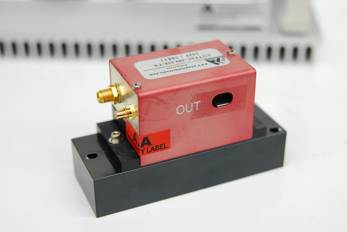 Used AA OPTO Electronic MDS MDS8C-B66-22-74.158 Driver w/ AOTF.nC-400.650-TN, Cables