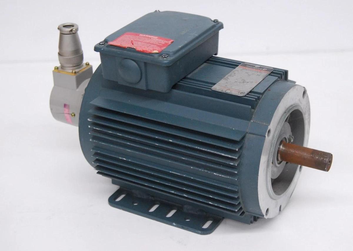 Used Reliance P14A5803M-QW Duty Master AC Motor 3-Phase 230/460VAC 1HP 1736RPM