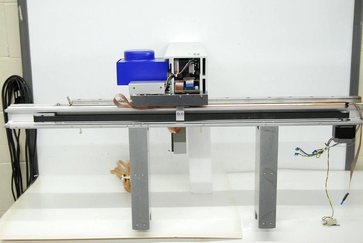 Used Eppendorf epMotion 5075 Optical Sensor/Tool Changer/Carrier Arm Assembly