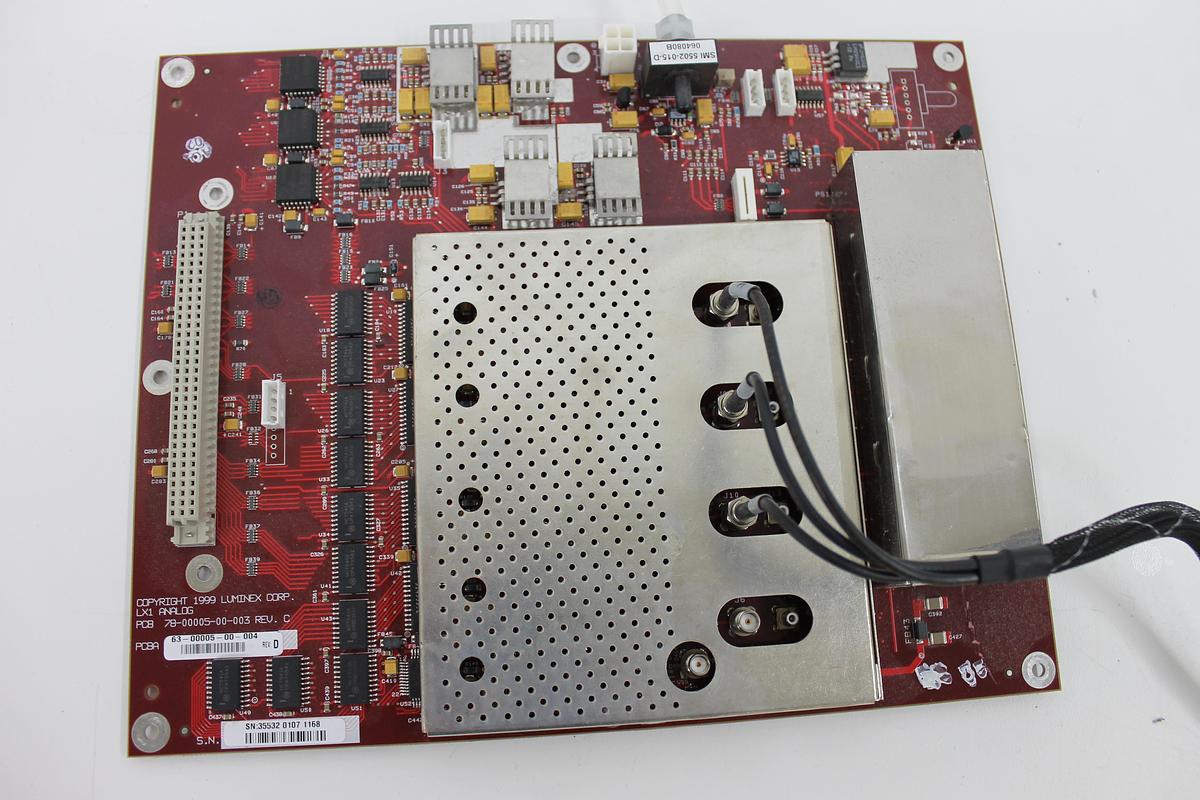 Used Luminex 100 LX1 Analog PCB 78-00005-00-003