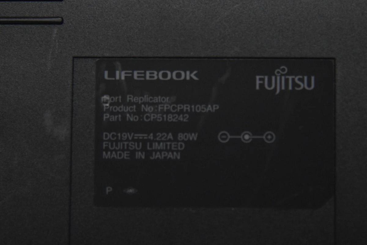 Used Fujitsu Port Replicator for LifeBook CP518242-01 Expand Laptop (No AC Adapter)