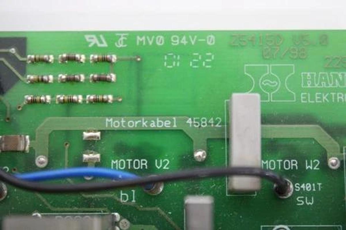 Used Hanning 45842, Z5415D V5.0 Motor PCB for Centrifuge