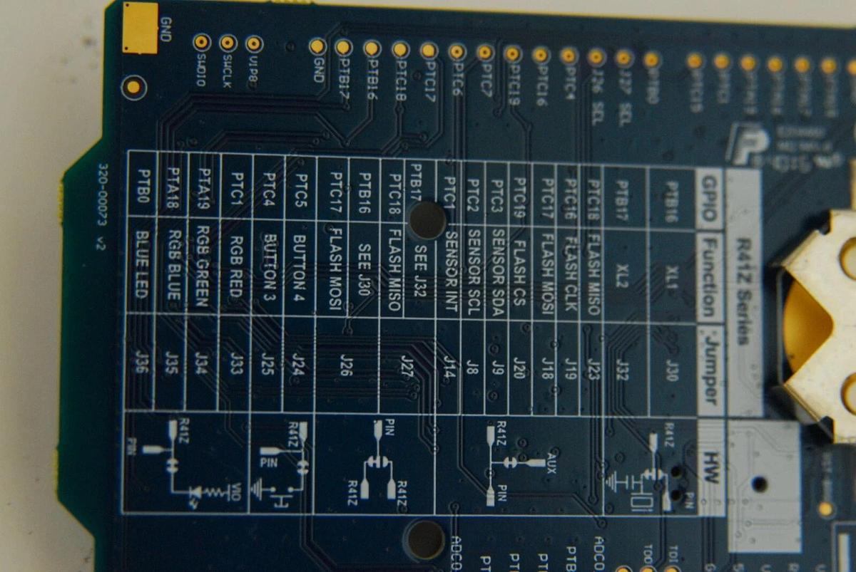 Rigado R41Z Wireless Evaluation Board (NXP Kinetis KW41Z Thread and BLE SoC)