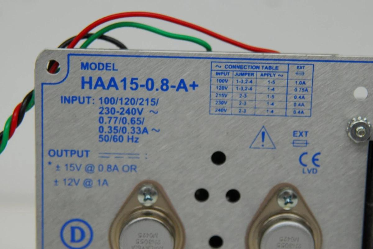 Used Condor HAA15-0.8-A+ Power Supply