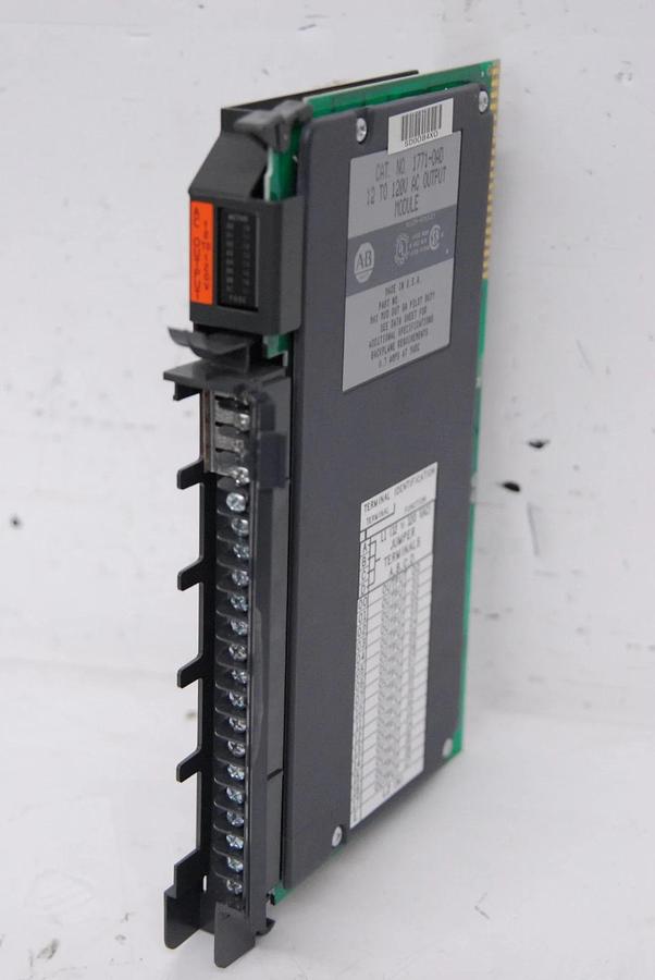 Used Allen-Bradley 1771-OAD 12 TO 120V AC Output Module