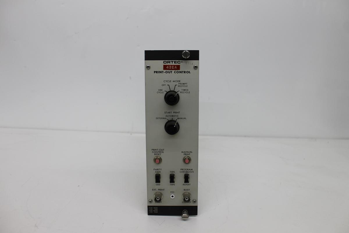Used ORTEC 432A Print-Out Control Module