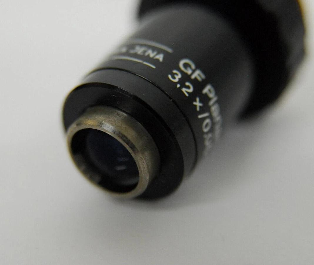 Used Zeiss aus JENA GF Planachromat Objective - 3.2x