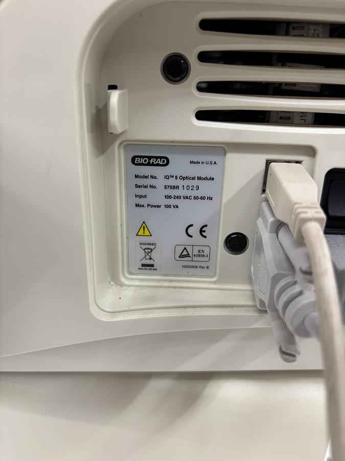 Used Bio Rad iCycler Thermal Cycler w/ iQ 5 Optical Module