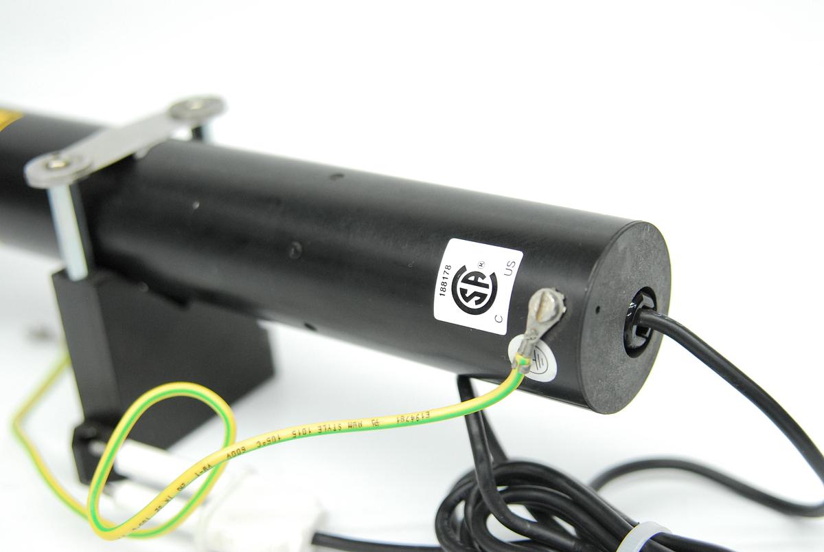 Used Lasos LGK 7786 P He-Ne 543nm Laser Tube Head (Green) w/ LGN 7460 A Power Supply