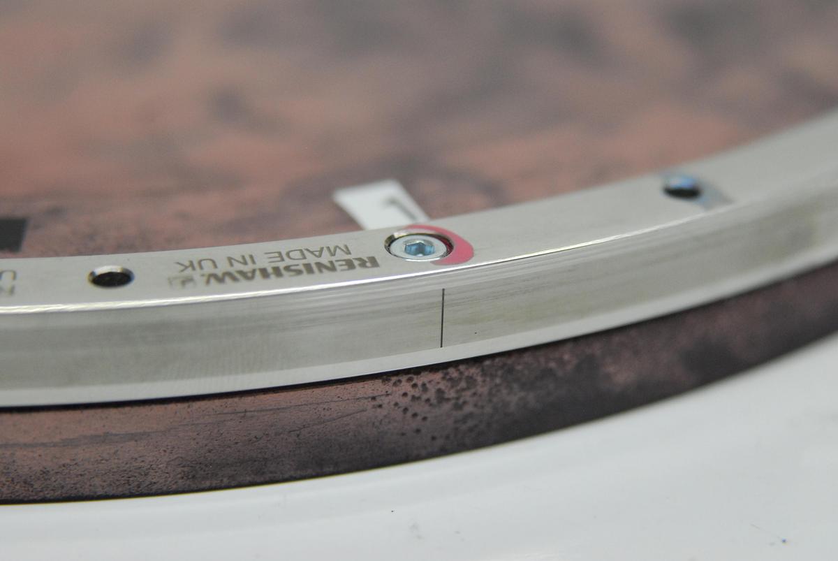 Used Renishaw RESM20USA300 Rotary Encoder Ring Stainless Steel 300mm 47200 Line Count