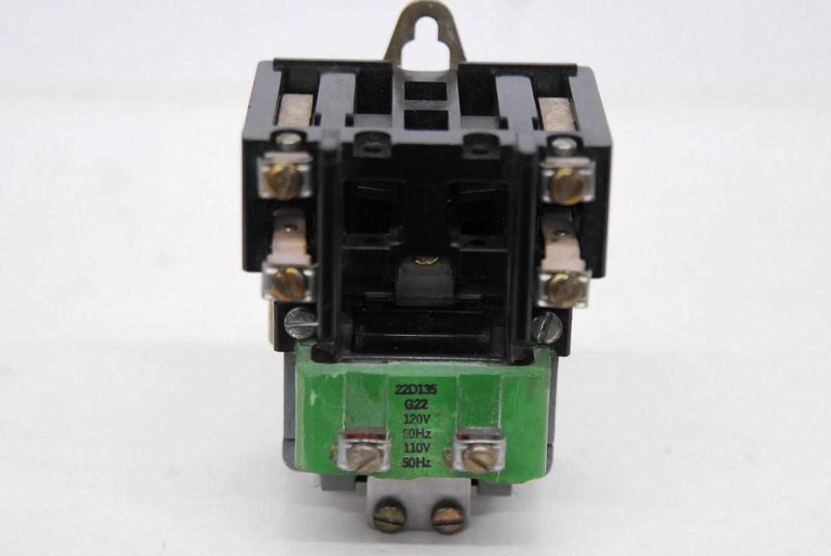 Used GE CR260L20CA Lighting Contactor - 2NO poles, 115-120V, 60HZ