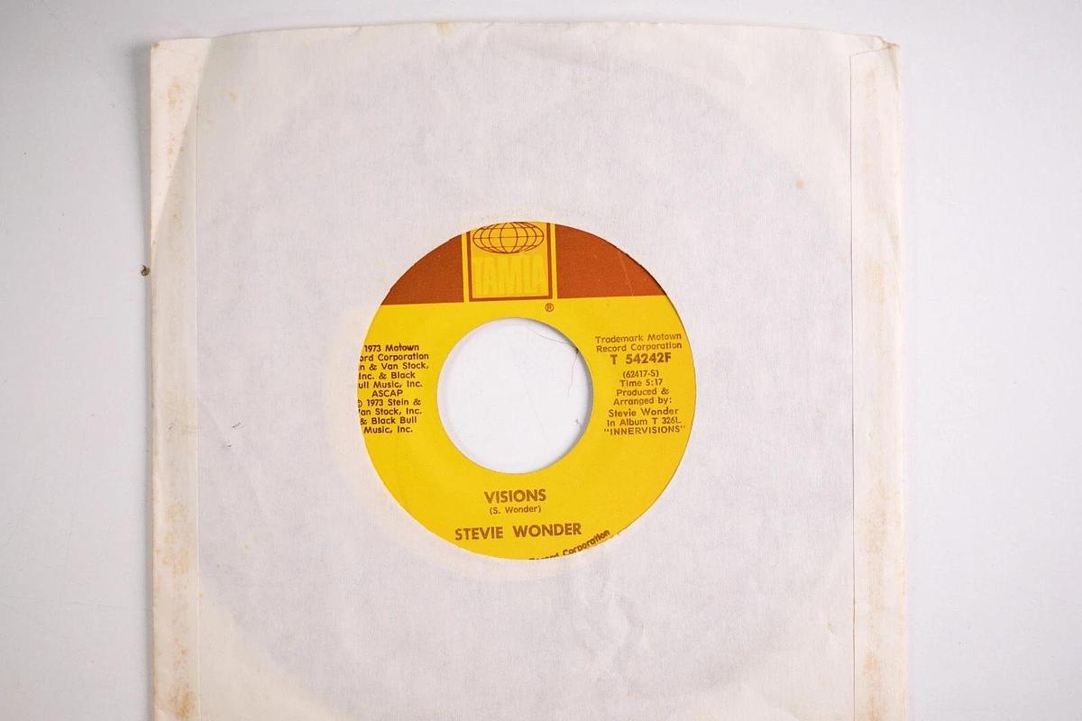 Used Stevie Wonder 45 Records Lot Of 3