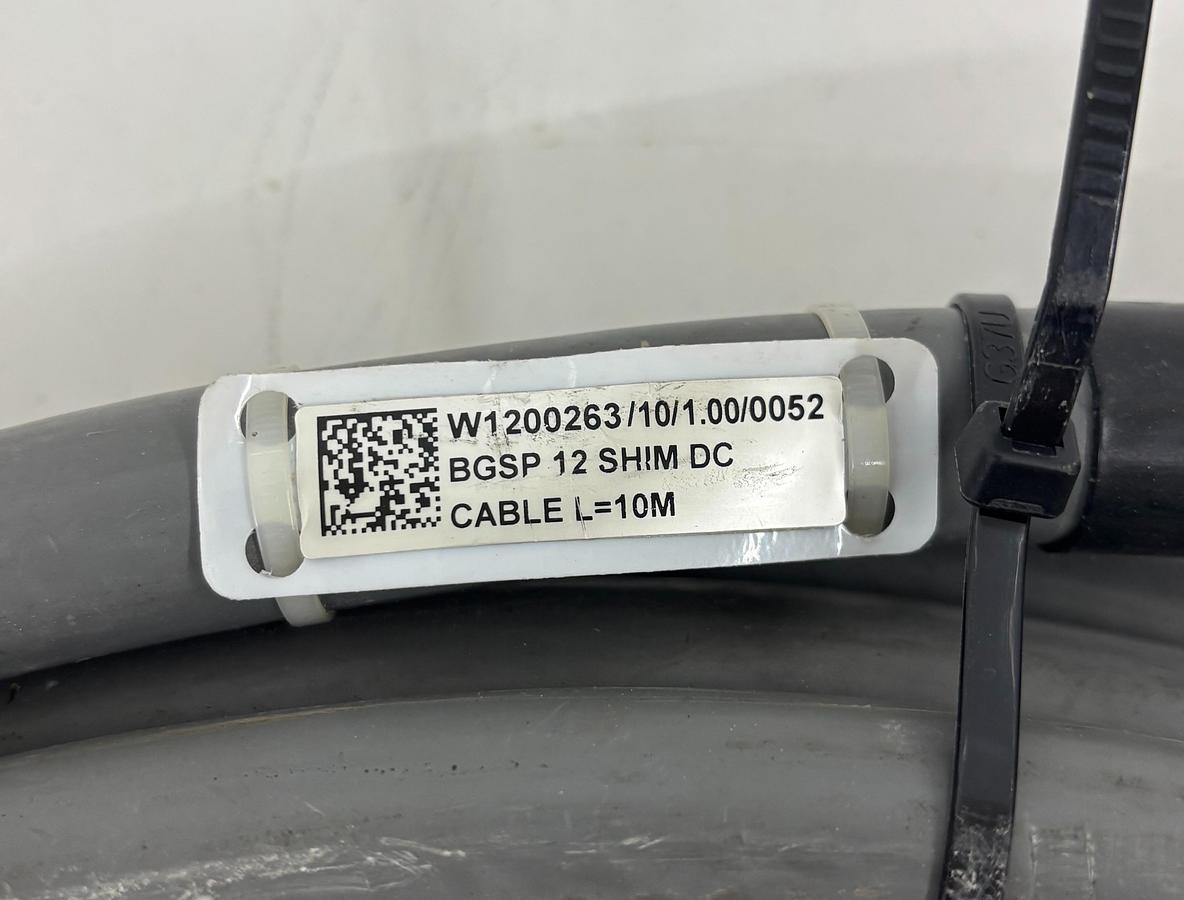 Used Bruker Power Cable 10M W1200263/10/1.0/0052 [Bruker MRI]