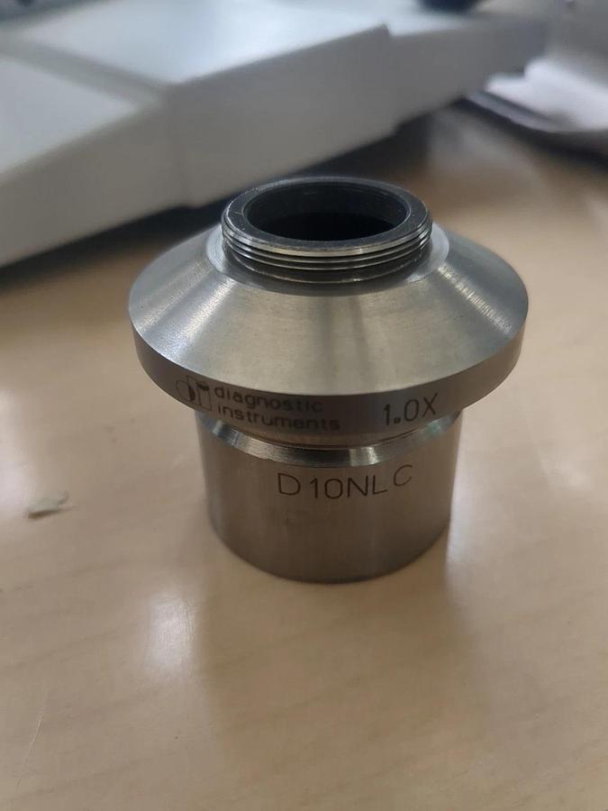 Used Diagnostic Instruments D10NLC 1.0x C-mount Microscope Camera Adapter