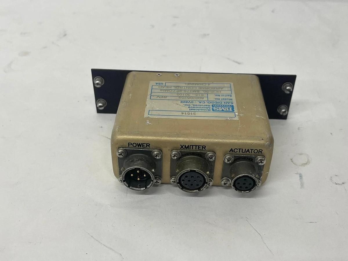 Used BMS HCP-50, BMT75-9P / OMNI Airborne Control Head (800205259)