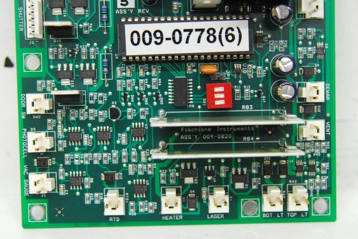 Used Fischione Instruments 009-0820 Control Board - Model 1010