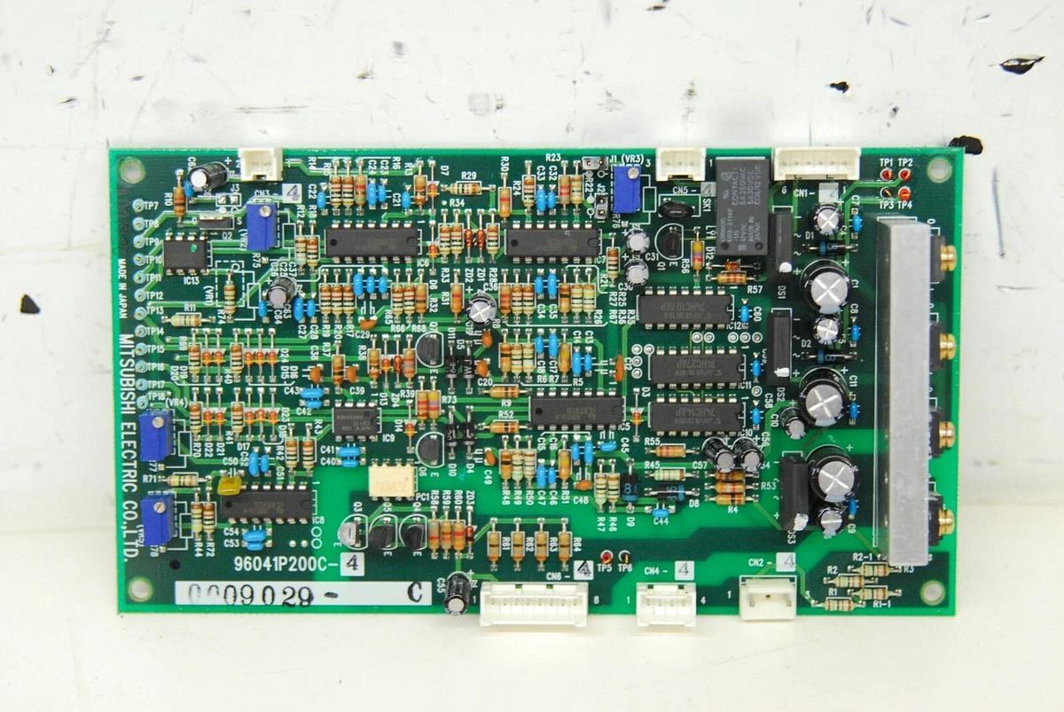 Used Mitsubishi 96041P200C-4 Circuit Board (RA-90 Wire EDM)