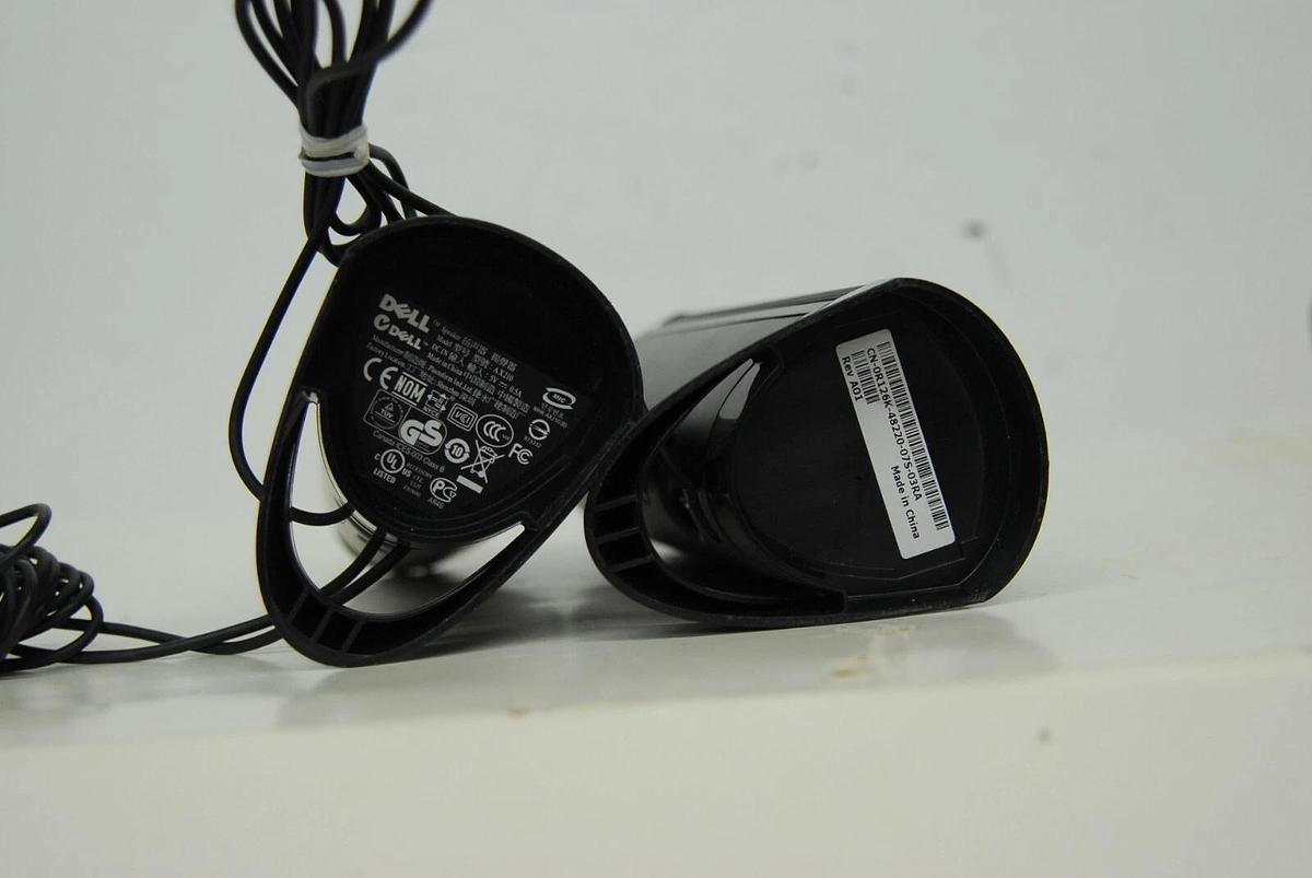 Used Dell AX210 USB 2.0 Powered Speaker - Black