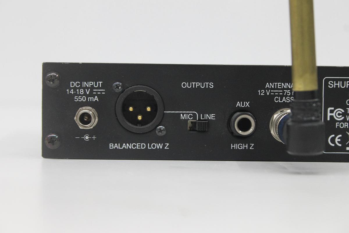 Used Shure ULXP4 Wireless Receiver W/ Shure ULX1-M Body Pack