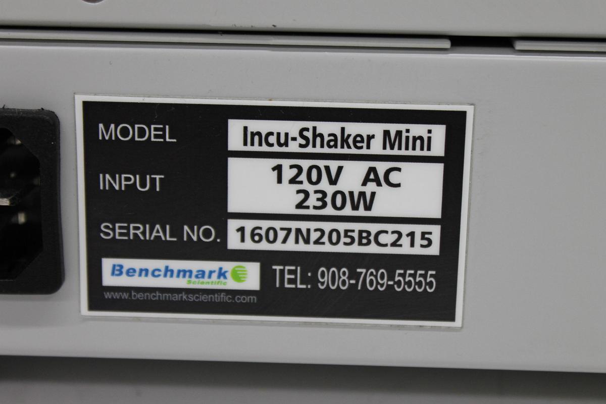 Used Benchmark H1001-M Incu-Shaker Mini Shaking Incubator