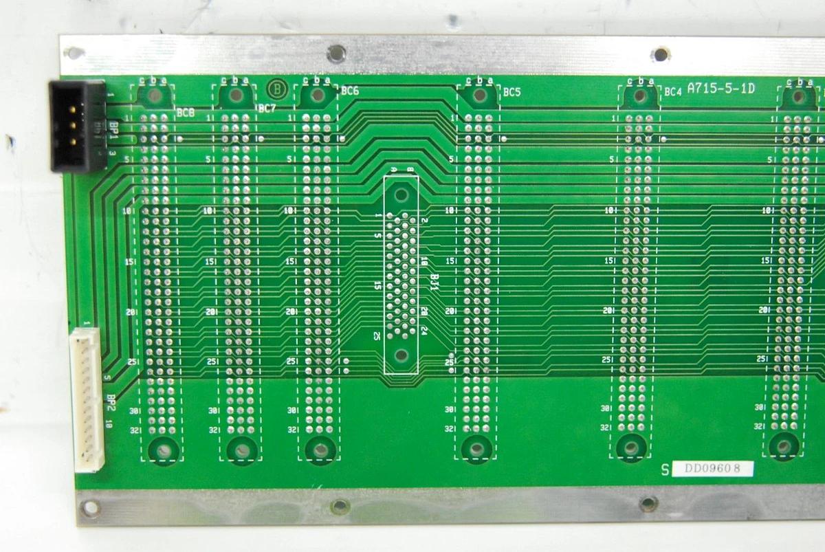 Used Rigaku A715-5-1D Backplane Circuit Board - Ultima-III