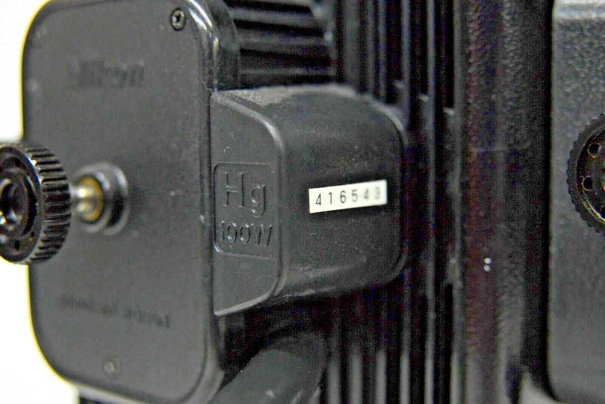 Used Nikon LH-M100CB-1 Hg 100W Fluorescence Mercury Lamp Housing Light Source