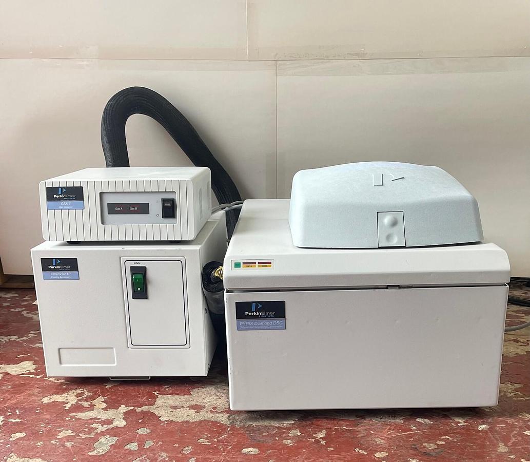 Used Perkin Elmer N5360021 PYRIS Diamond DSC W/ Intracooler 1P, GSA 7
