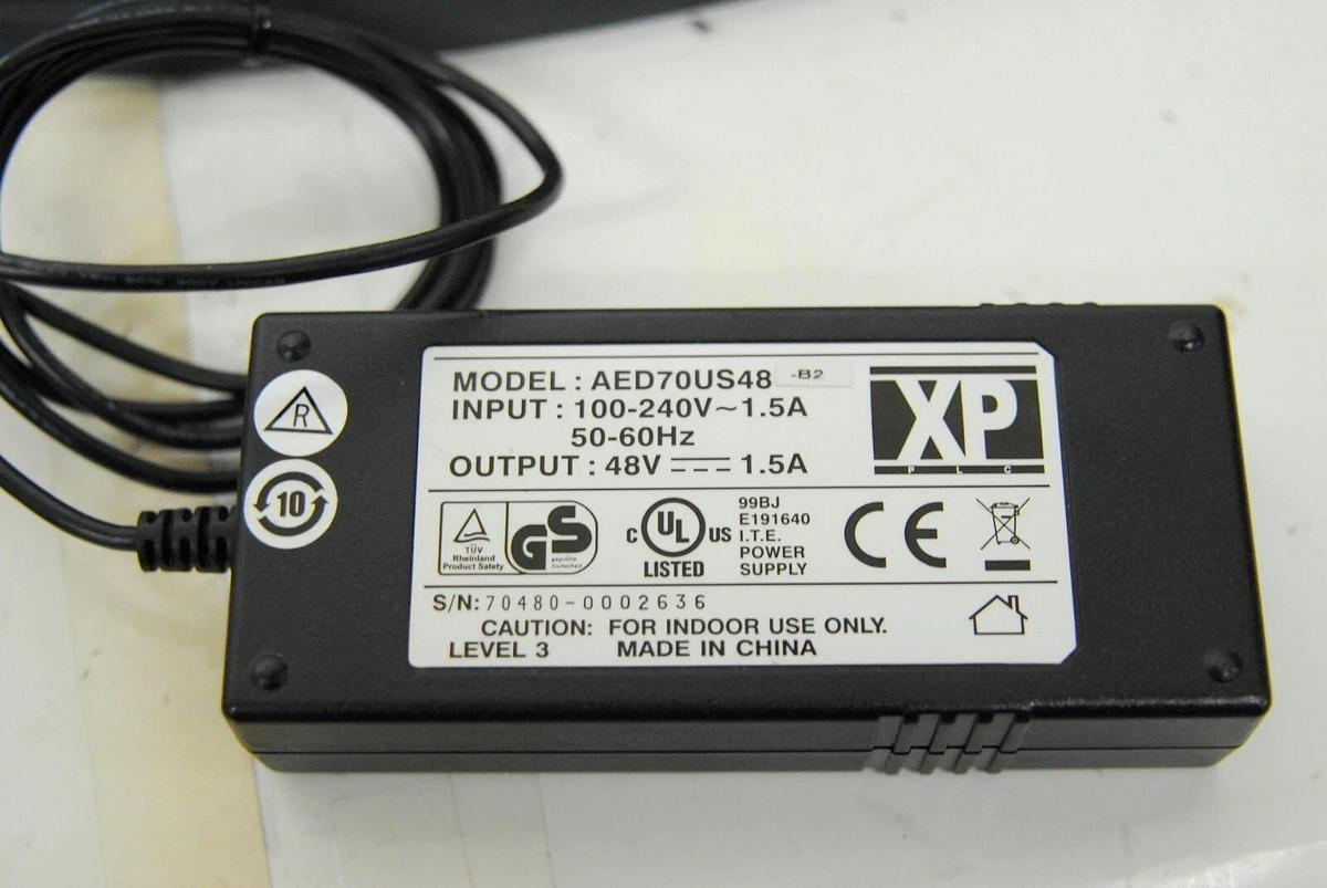 Used AKG CS5 DU Conference Delegate Base Unit W/ Microphone, 1x AC Adapter - Lot of 6