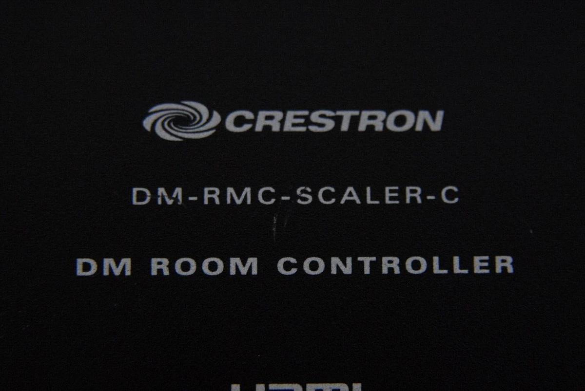 Used Crestron DM-RMC-SCALER-C DigitalMedia 8G+ Receiver Room Controller Scaler