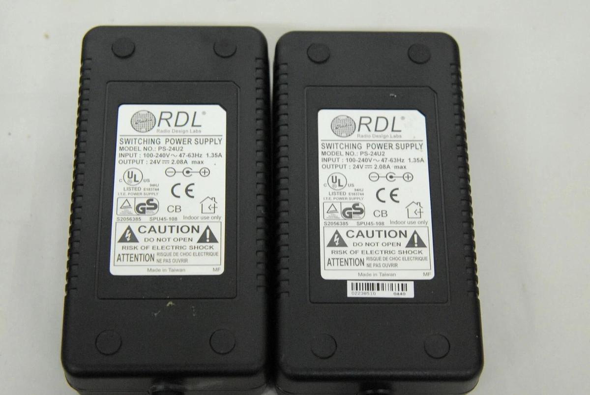 Used RDL SAS-8C 8 Station Audio Controller W/ SAS-8i Audio Input Chassis (SourceFlex)