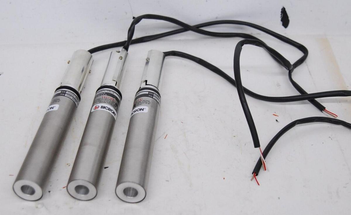 Used BICRON SAINT-GOBAIN CRYSTALS & DETECTORS 1.26MW1.969/1.12L-X - Lot of 3