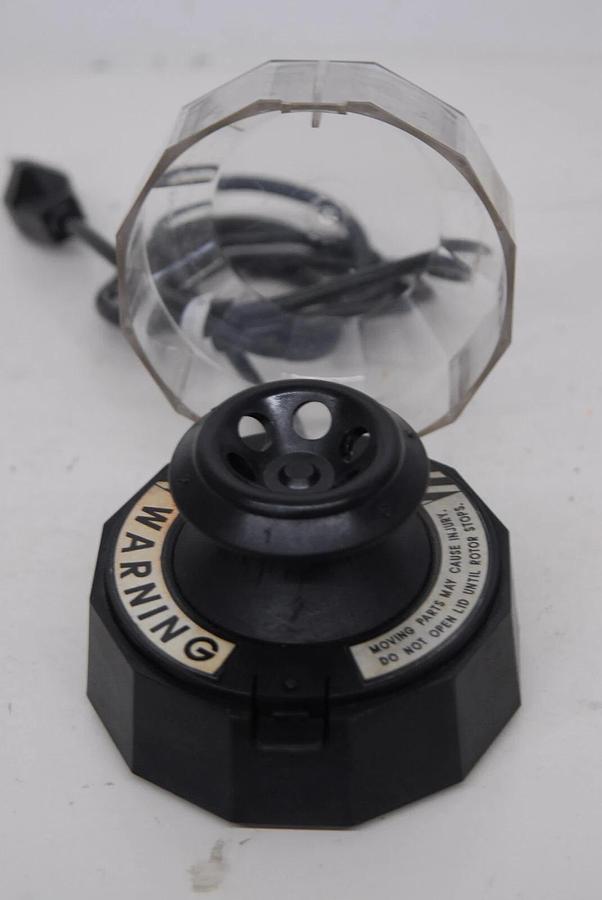 Used National Labnet Mini Centrifuge C-1200 W/ 6 Slot Rotor - TESTED