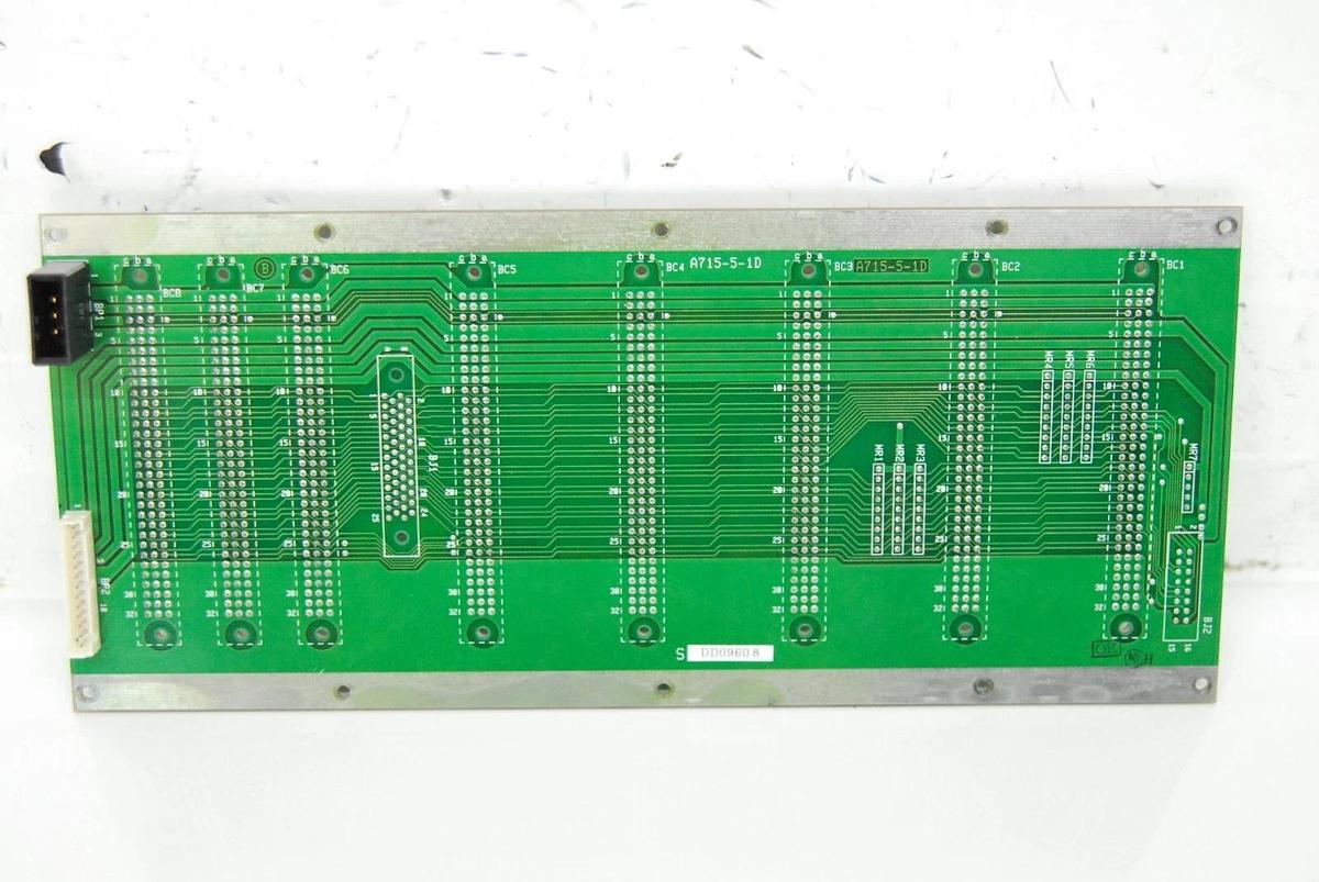 Used Rigaku A715-5-1D Backplane Circuit Board - Ultima-III