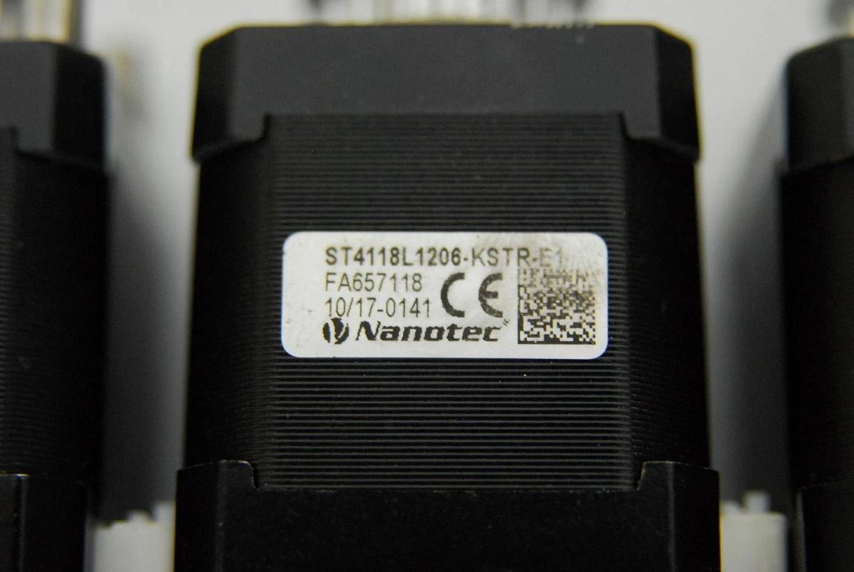 Used Nanotec ST4118L1206-KSTR-E1 Stepper Motor - Lot of 3